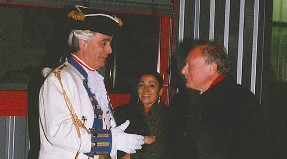 Inauguration du centre logistique Kanban, 2000