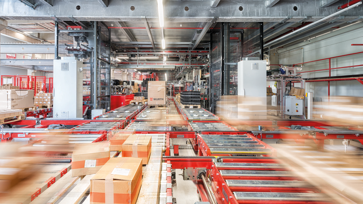 The optimum delivery chain of Würth Industrie France